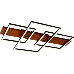 BRILAGI - Plafonieră LED PLANK/35W/230V 4000K 55x90 cm lemn