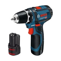 Bosch - GSR 12V-15 - Masina de gaurit si insurubat cu 2 acumulatori si incarcator, Li-Ion, 12 V, 2 Ah, 30 Nm