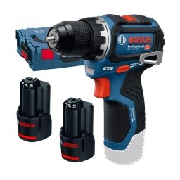 Bosch - GSR 12V-32 - Masina de gaurit si insurubat cu 2 acumulatori si incarcator, Li-Ion, 12 V, 3 Ah, 32 Nm, valiza speciala