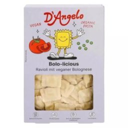 Set 2 x Paste Ravioli Bolognese Bio Vegane, Bolo-Licious, 250 , D'Angelo