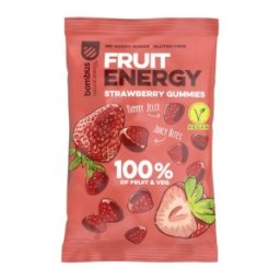 Set 3 x Jeleuri de Fructe, Bombus Energy, cu Capsuni, 35 g