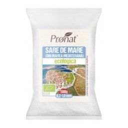 Set 2 x Sare de Mare Bio din Marea Mediterana, 500 g