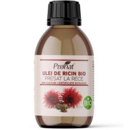 Set 2 x Ulei din Seminte de Ricin Presat la Rece, Bio, 100 ml