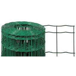 Plasa gard EUROPLAST verde 1,8x25 m, zincata si plastifiata