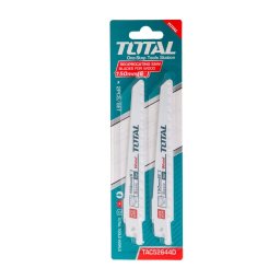 Set 2 lame pentru fierastrau sabie TOTAL, pentru lemn, 150 mm