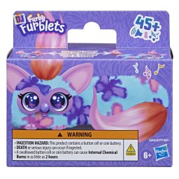 Jucarie interactiva Furby Furblets DJ Flut Ter Luv, 45+ sunete