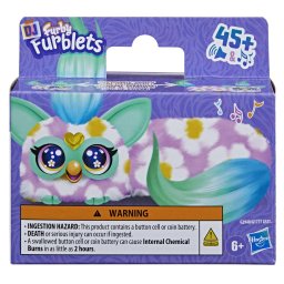 Jucarie interactiva Furby Furblets DJ Flower Ella, 45+ sunete, 6+ ani