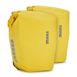 Set 2 genti bicicleta Thule Shield Pannier 25L impermeabile, galben