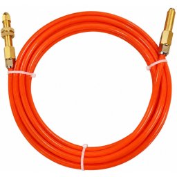 Tub ghidaj din otel 1.2 mm, 5 m, rosu, compatibil aparate sudura JASIC