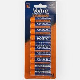 Baterii Alcaline Voltra AA - 10buc