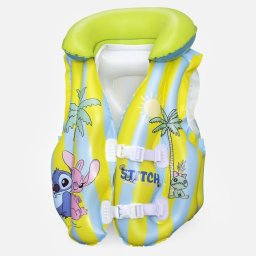 Vesta Gonflabila Galbena pentru Copii Stitch