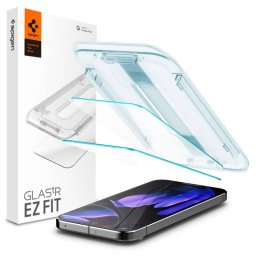 Folie protectie Spigen Sticla Securizata Full Glue Set 2 bucati 2.5D AGL08442 EZ FIT pentru Google Pixel 9 / 9 Pro