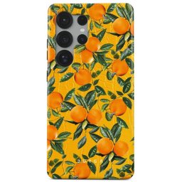 Husa Burga Dual Layer Orange Lemonade pentru Samsung Galaxy S25 Ultra