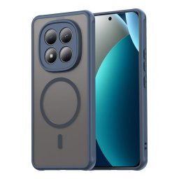 Husa de protectie Techsuit HaloFrost II MagSafe compatibil cu Xiaomi Redmi Note 15 Pro 4G, Bleumarin