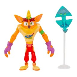Crash Bandicoot figurină de acțiune: Retro Crash cu mască