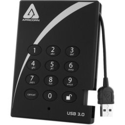 Hard disk extern HDD ext. 2,5 1TB Apricorn Aegis Padl.