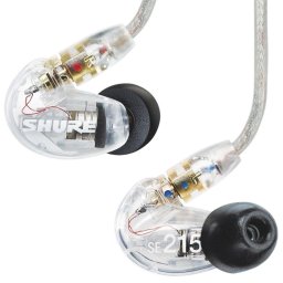 Casti Shure SE215-CL-EFS transparent