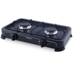 Plita Kuchenka gazowa BROCK 2-palniki GS2002BK czarna