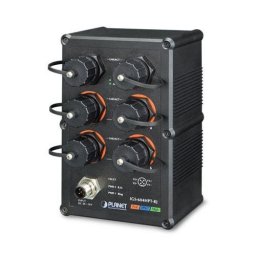 Switch Planet IGS-604HPT-RJ network switch Managed L2+ Gigabit Ethernet (10/100/1000) Black Power over Ethernet (PoE)