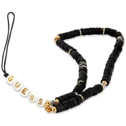 Suport card Guess card Saffiano Metal Logo, Universal – Negru