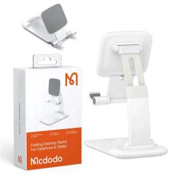 Mcdodo Suport Birou Foldable Mobile Desktop Stand White pentru Telefon & Tableta (pliabil, ABS)