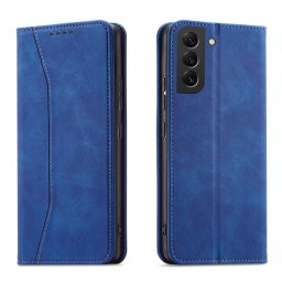 Husa Magnet Fancy Case for Samsung Galaxy S23+ flip cover wallet stand blue