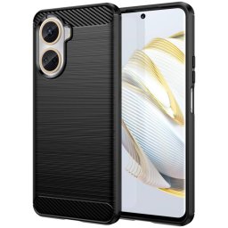 Husa Husa pentru Huawei nova 10 SE - Techsuit Carbon Silicone - Black