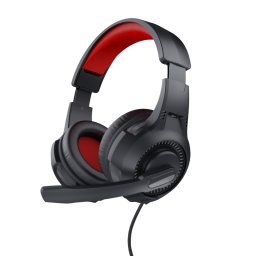 Casti Basics Jack 3.5mm Microfon gaming Negru/Rosu