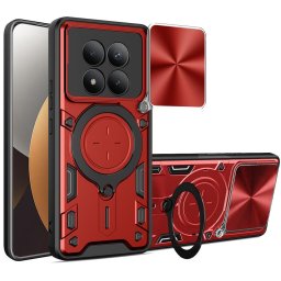 Husa Husa pentru Xiaomi Redmi Note 15 Pro+ 5G / Poco M8 Pro 5G - Techsuit CamGuard Pro - Red