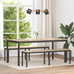 banca Sonoma 160 x 35 x 45 cm Lemn compozit GartenMobel Dekor