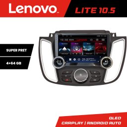 Navigatie Android Ford Kuga 2015-2020 SYNC2/SYNC3 Lenovo 10.5 inch 4+64GB