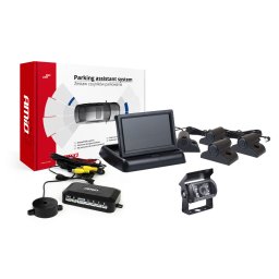 Kit senzori de parcare AMiO TFT02 pentru Truck cu camera HD si ecran 4,3 inch