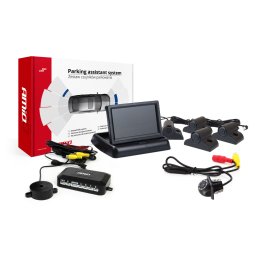 Set senzori de parcare Truck AMiO cu camera HD si ecran TFT 4,3 inch