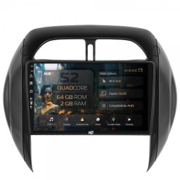 Navigatie Toyota RAV4 (2001-2006) 2GB RAM Android 13 GPS Wi-FI Carplay Android Auto USB Bluetooth Radio Waze Touchscreen 9 inch