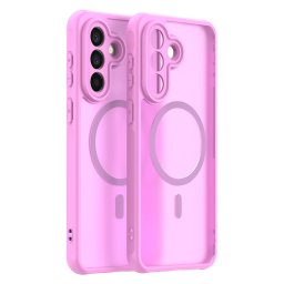 Husa de protectie Techsuit HaloFrost II MagSafe compatibil cu Samsung Galaxy A57 5G, Roz