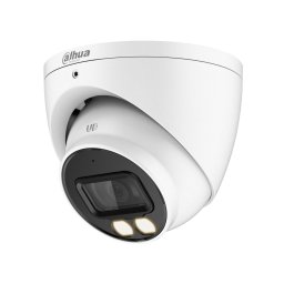 Camera supraveghere cu iluminare duala Dahua HAC-HDW1801T-IL-A-0280B-S2, 4K, IR/lumina alba 40 m, 2.8 mm, microfon