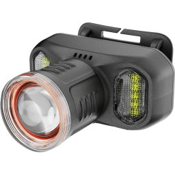 Frontală LED reîncărcabilă cu reglaj al intensității LED/3,4W/5V 1500 mAh