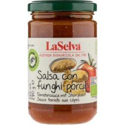 Salsa cu Ciuperci, LaSelva, Bio, 280 g