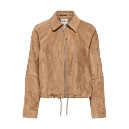 ONLY Geacă Onllixa L/S Faux Suede 15376829 18-1027 TCX bison