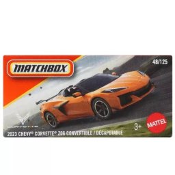 Matchbox: Mașină miniatură în cutie de carton 2023 Chevy Corvette Z06 decapotabil