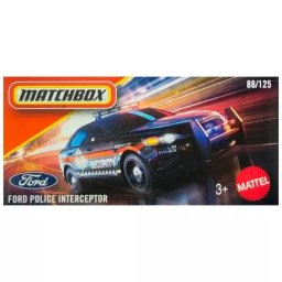 Matchbox: Mașinuță în cutie de carton Ford Police Interceptor