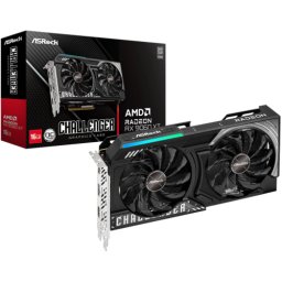 Placa video ASRock AMD Radeon RX 9060 XT Challenger OC 16GB RX9060XT CL 16GO, GDDR6, 128 bit