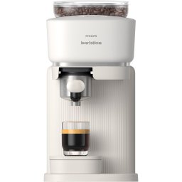 Espressor manual PHILIPS Baristina BAR300/00, 1.2l, 1550W, 16 bar, White