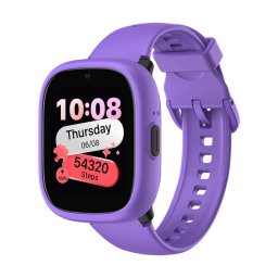 Ceas Smartwatch LAGENIO K3, Mov, 4G, 1.7 , 48MB RAM, 128MB ROM, Camera 0.3MP, RTOS, Tracking GPS, Apel Video, Mesaje, Control Parental, Ceas Alarma, 680mAh, Pentru copii intre 5-14 ani