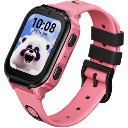 Smartwatch pentru Copii DOOGEE Anyscene S1, Roz, 4G LTE, Apel Video, GPS + WiFi + LBS, Ecran 1.83 , 1GB RAM, 8GB, IPX7, Baterie 800mAh, Nano SIM