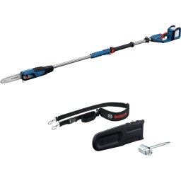 Bosch Bosch Powertools Professional Cordless Telescopic Pole Pruner GKE 18V-25 TP Professional solo, Chainsaw blue, without battery and charger