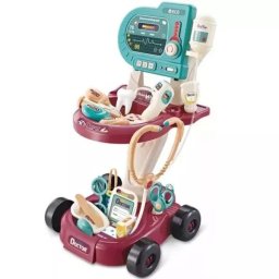 Set de joacă trusă medicală pe cărucior – 24 piese