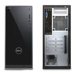 Calculator Incomplet Dell Inspiron 3668 MT, Intel Pentium G4560 3.50GHz, 2x DDR4, DVD-RW, Wi-Fi