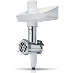 Set accesorii masina de tocat carne Pentru MUM Serie2, Alb/Argintiu