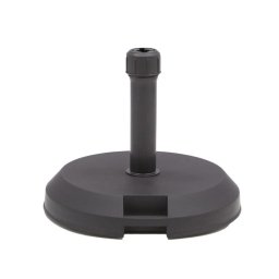 Suport umbrela terasa, beton, Ø 47 cm, H 9 cm, 29 kg,negru